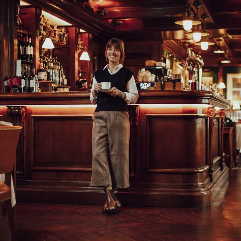 Le Chameau La Chelsea Cuir Marron-4