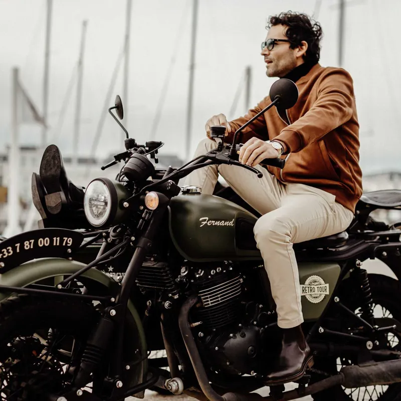 Le Chameau La Chelsea Cuir Marron Fonce-6