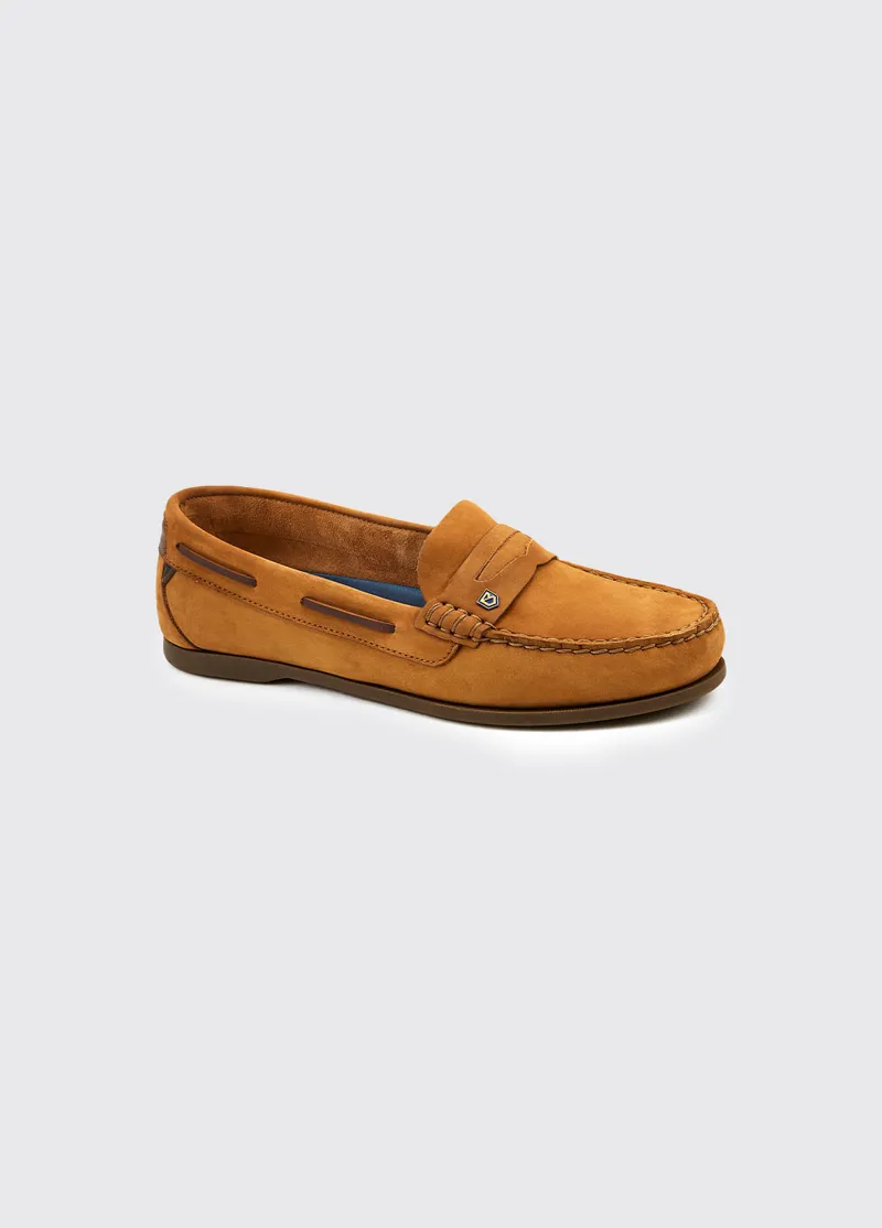 Dubarry Belize Deck Shoes Cognac-2