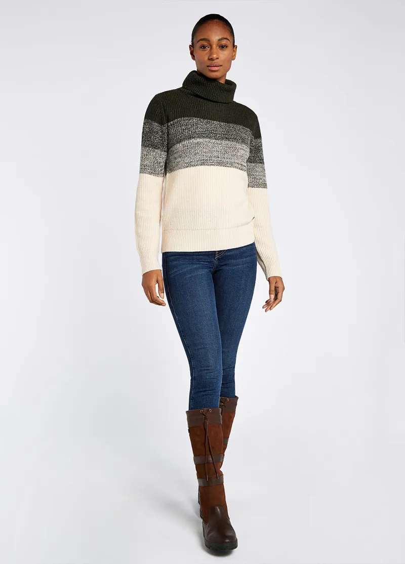 Dubarry Killossery Sweater Olive-3