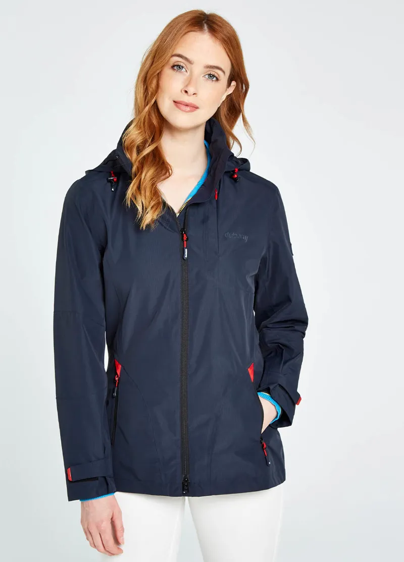 Dubarry Capeclear Waterproof Jacket Navy-2