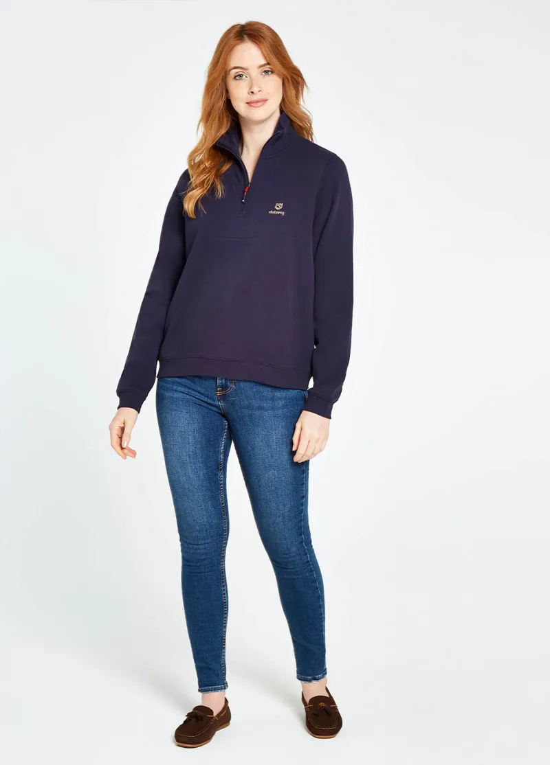 Dubarry Castlemartyr Sweatshirt Navy-2