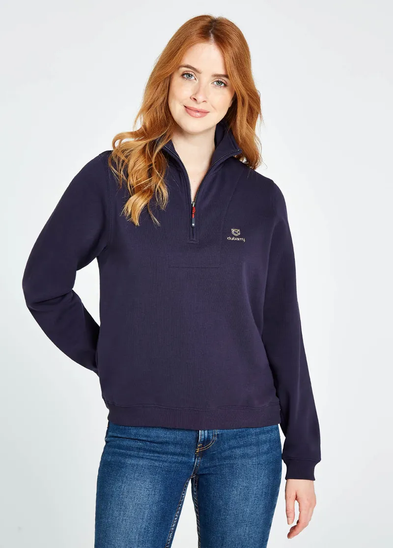 Dubarry Castlemartyr Sweatshirt Navy-1