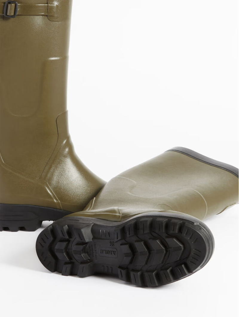 Aigle Benyl Kaki Lightweight Expert Boots-3