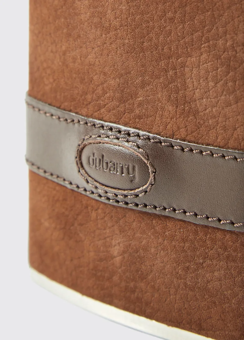 Dubarry Rugby Hip Flask Walnut-3