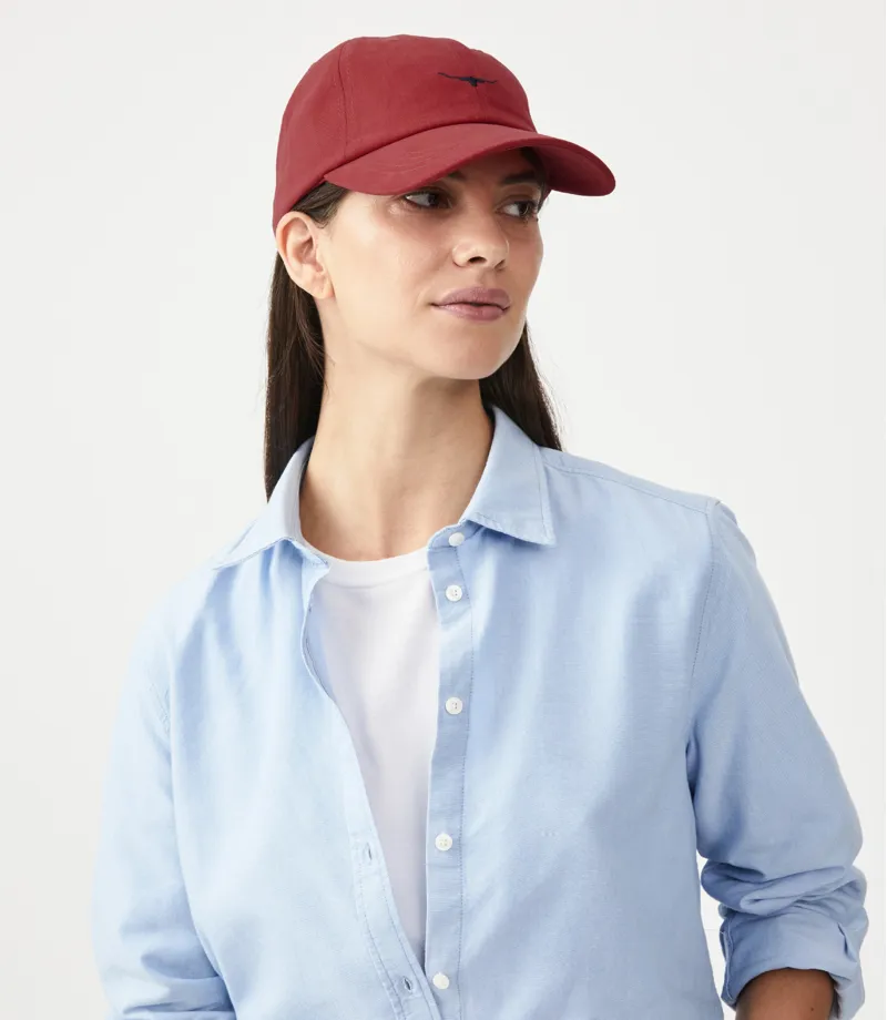 RM Williams Mini Longhorn Cap Red Navy-2