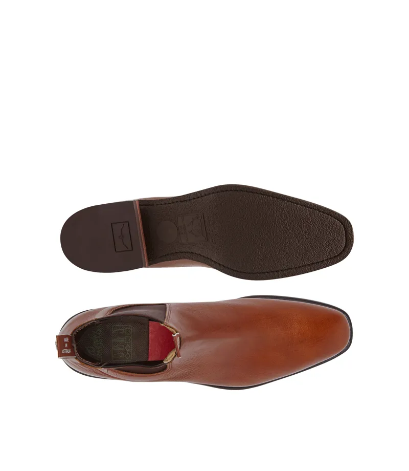 RM Williams Comfort Craftsman Kangaroo Boots Tanbark-2