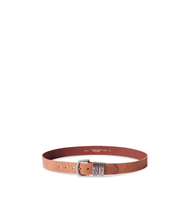 RM Williams Drover Belt Vintage Brown-3