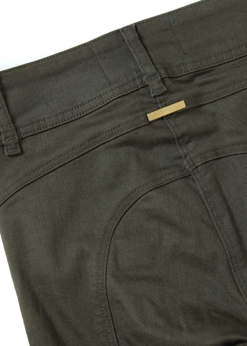 Holland Cooper Biker Jeans Hunter Green-7