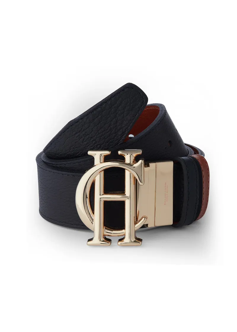 Holland Cooper Classic Belt Reversible Black Tan-1