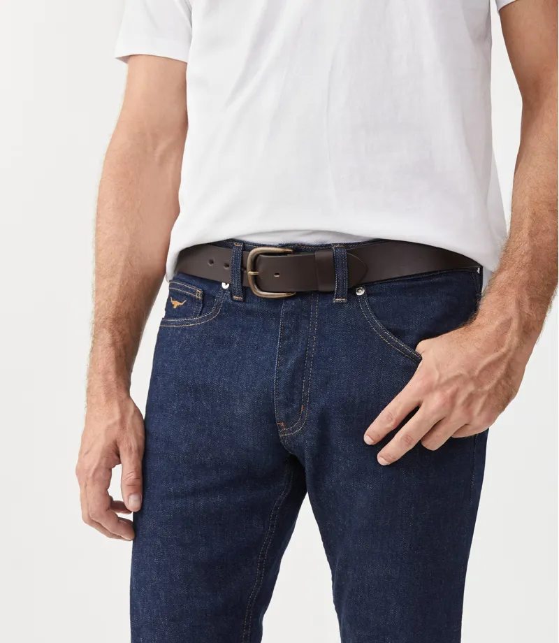 RM Williams Traditional CB436 Belt Chestnut-2