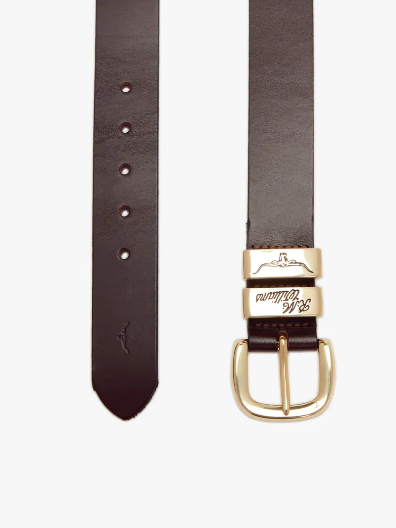 RM Williams CB444 Leather Belt Chestnut-3