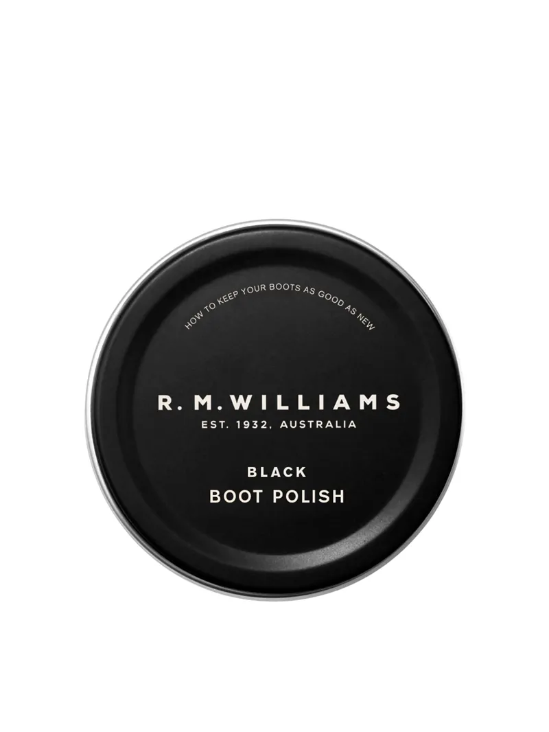 RM Williams Stockman's Boot Polish Black