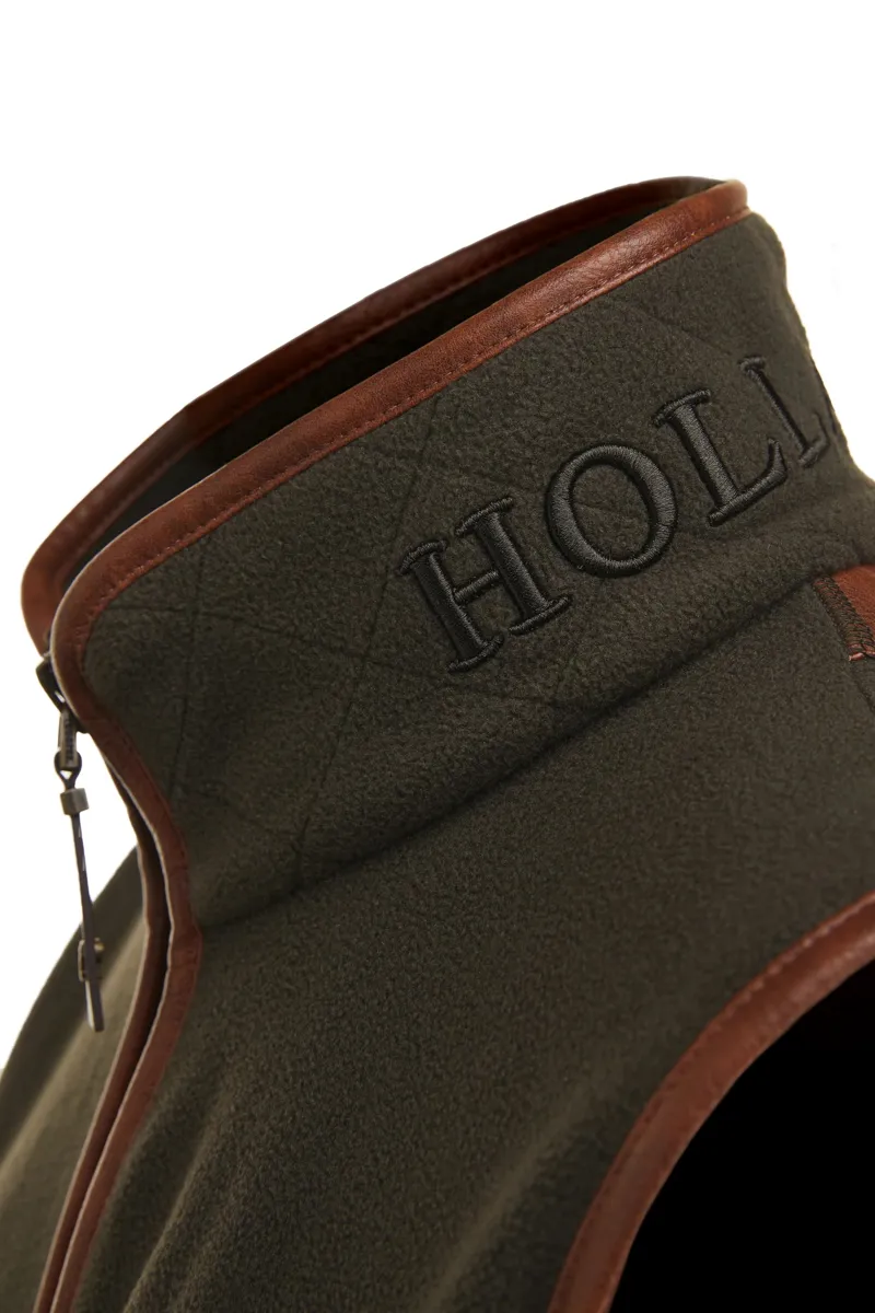 Holland Cooper Country Fleece Gilet Khaki-5