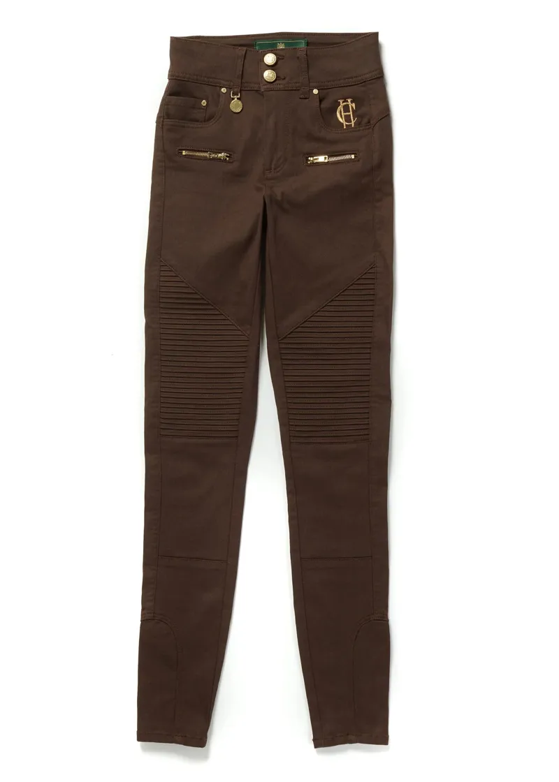 Holland Cooper Biker Jean Chocolate-5