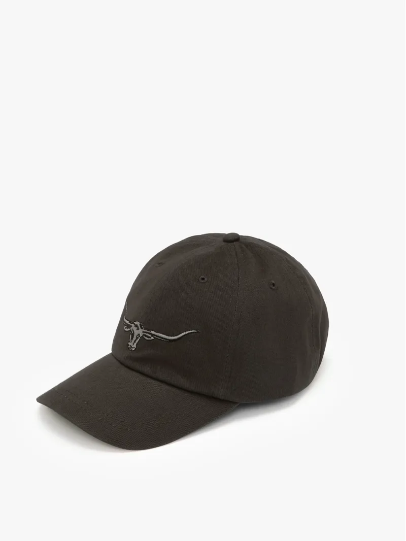 RM Williams Steers Head Logo Cap Silt-4