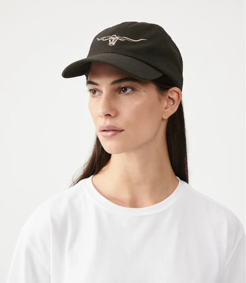 RM Williams Steers Head Logo Cap Silt-1