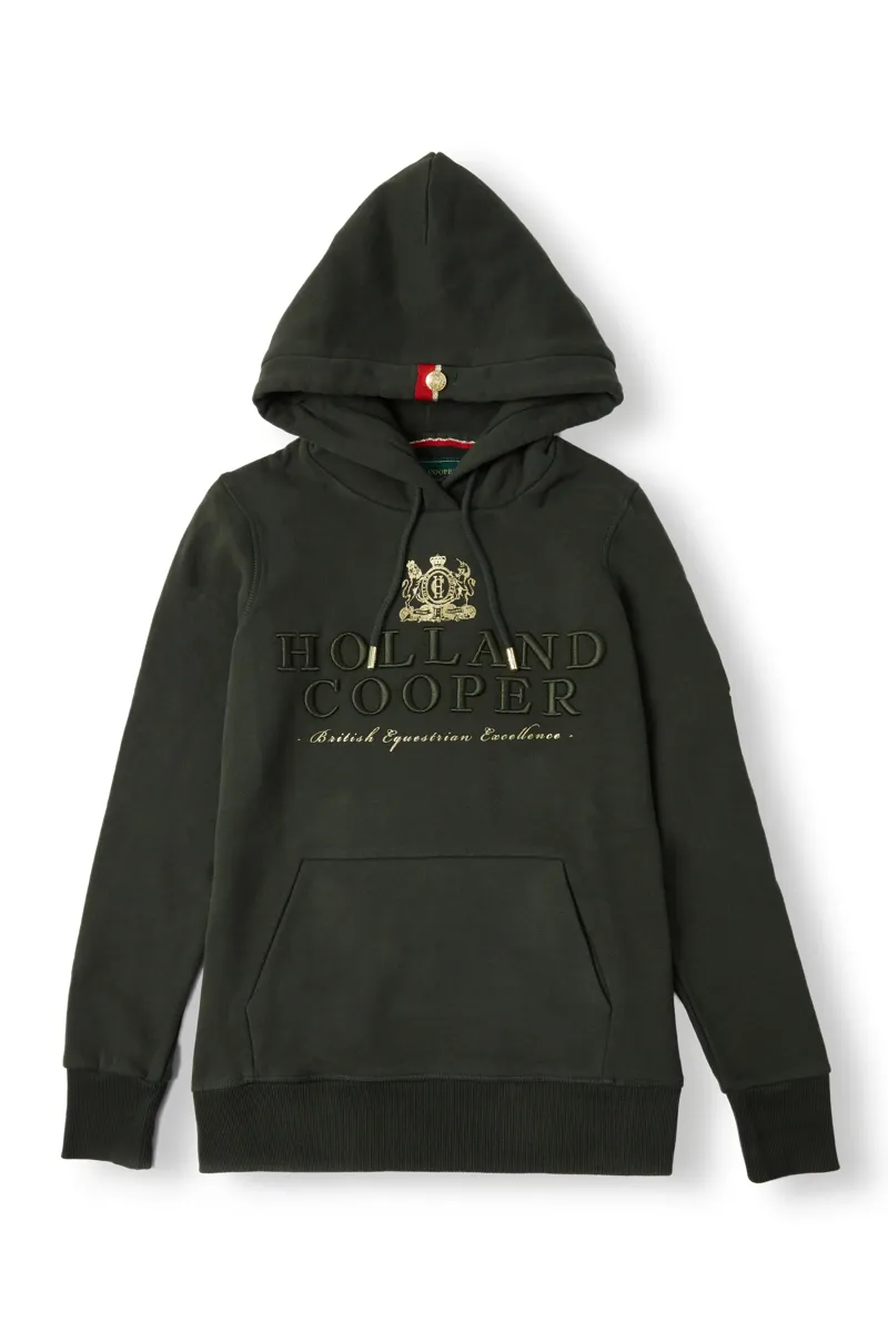 Holland Cooper Heritage Hoodie Classic Racing Green-5