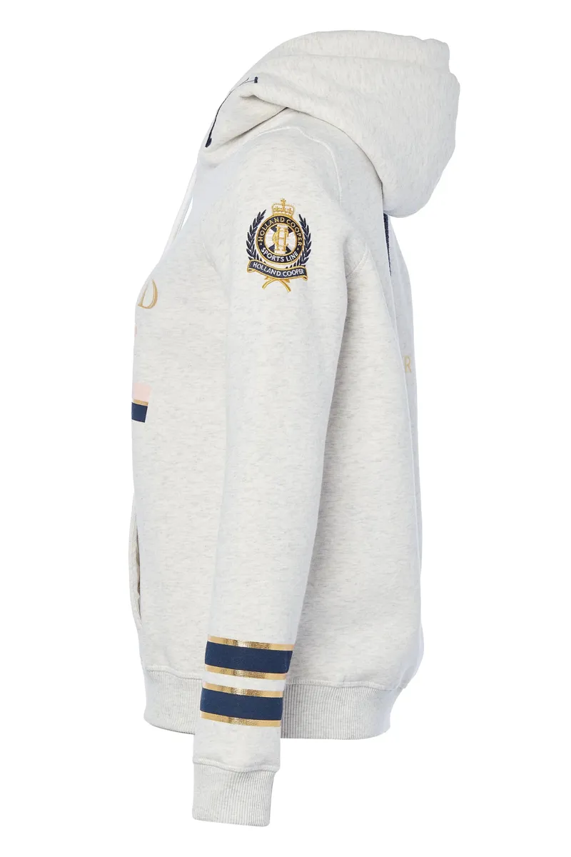 Holland Cooper Heritage Hoodie Ice Grey-4
