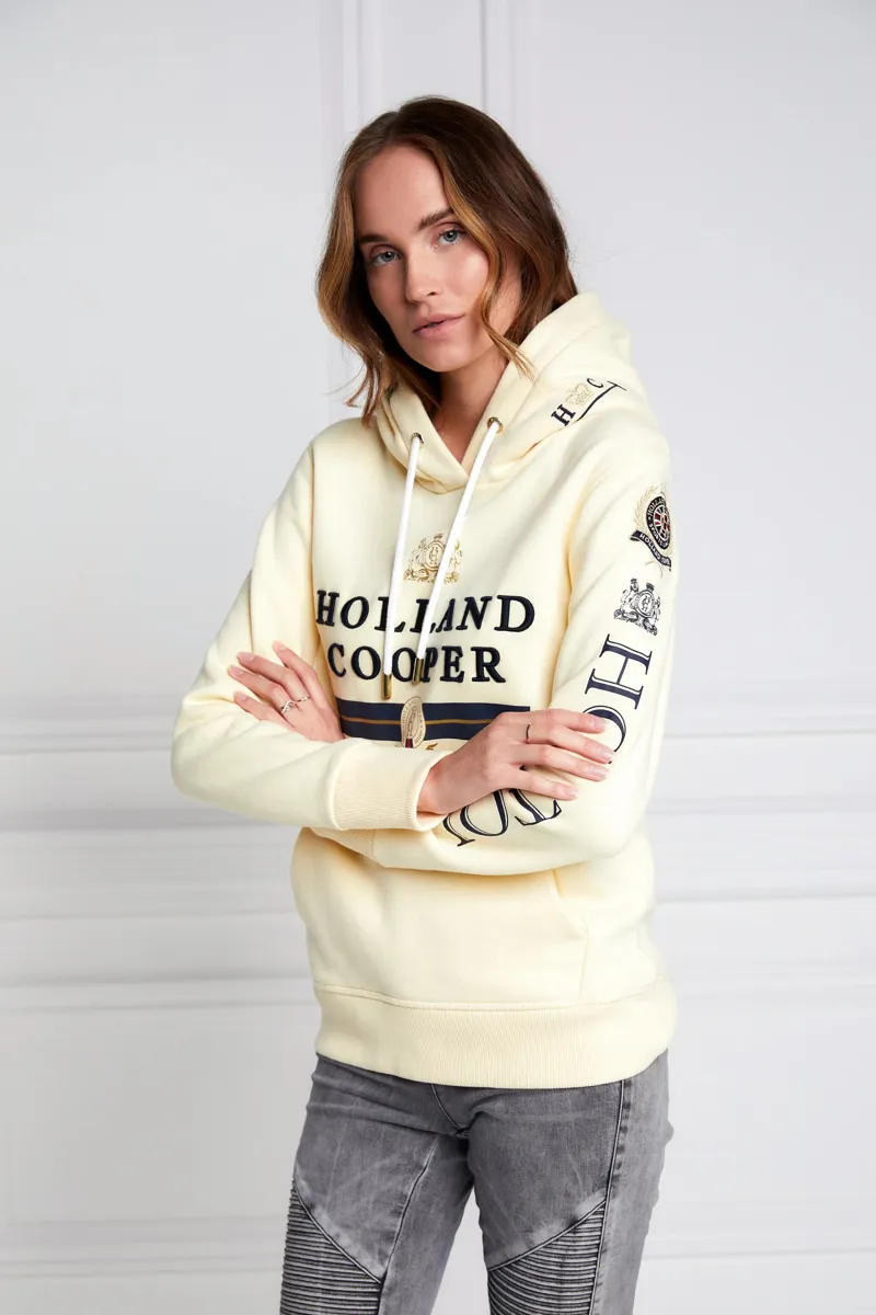 Holland Cooper Heritage Hoodie Lemon-2