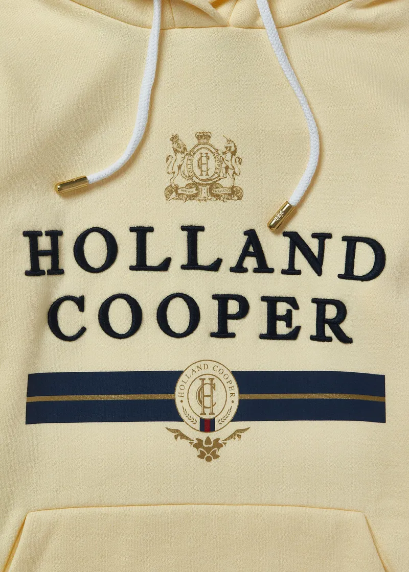 Holland Cooper Heritage Hoodie Lemon-8