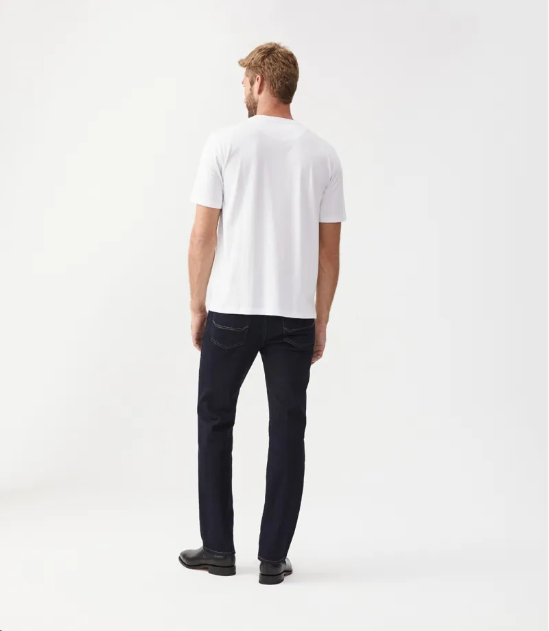 RM Williams Parson T-Shirt White/Chestnut-3