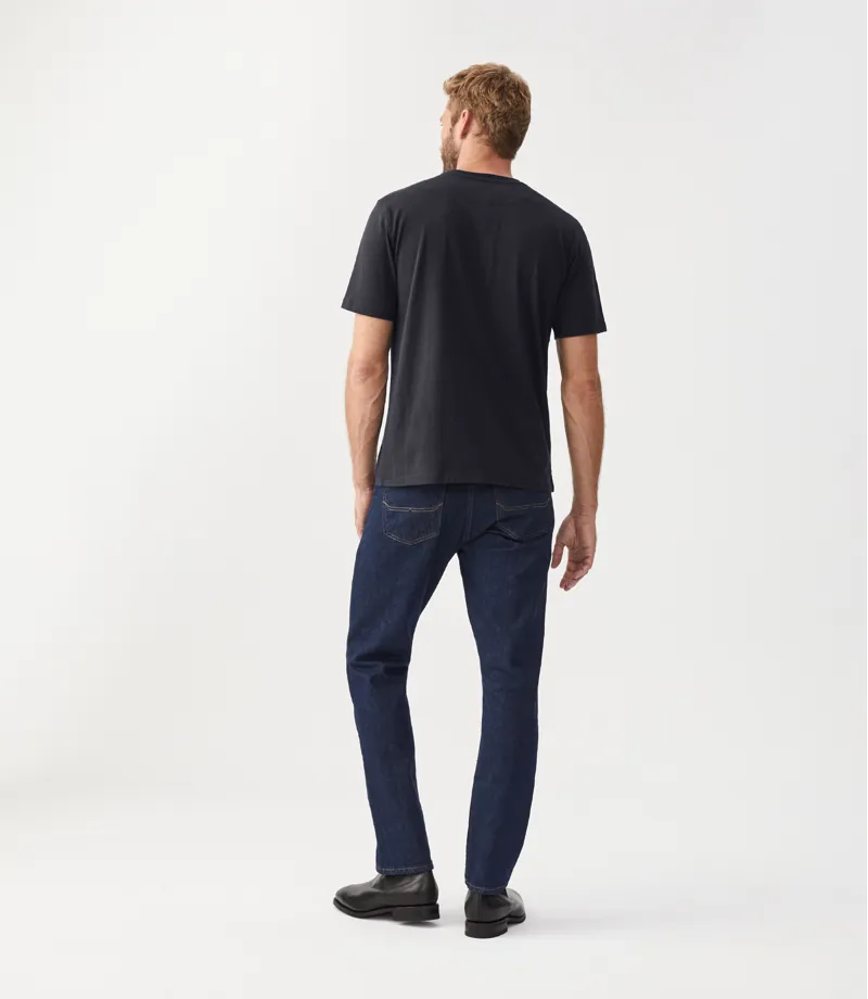 RM Williams Parson T-Shirt Navy/Chestnut-4