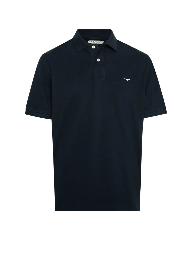 RM Williams Rod Polo T Shirt Navy-4
