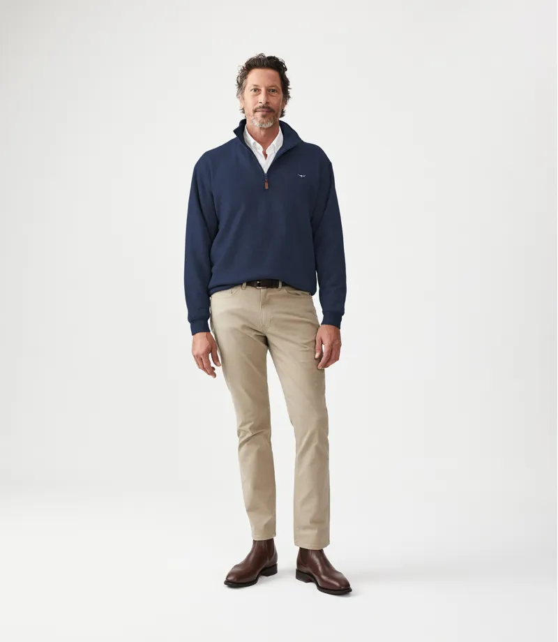 RM Williams Mulyungarie Fleece Navy-4