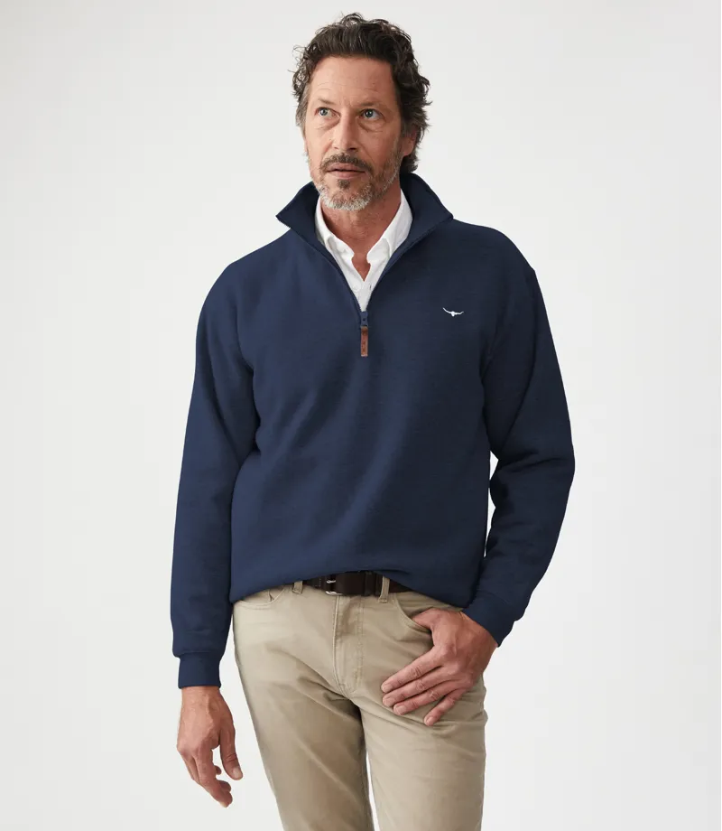 RM Williams Mulyungarie Fleece Navy-2