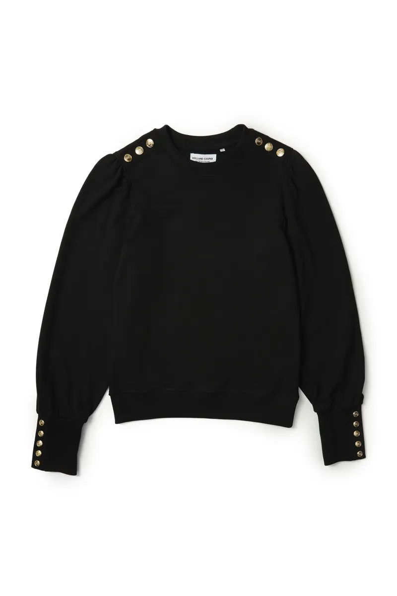 Holland Cooper Kelso Crew Black-4