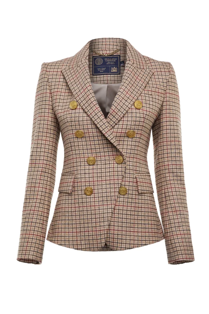 Holland Cooper Knightsbridge Blazer Charlton Tweed-5