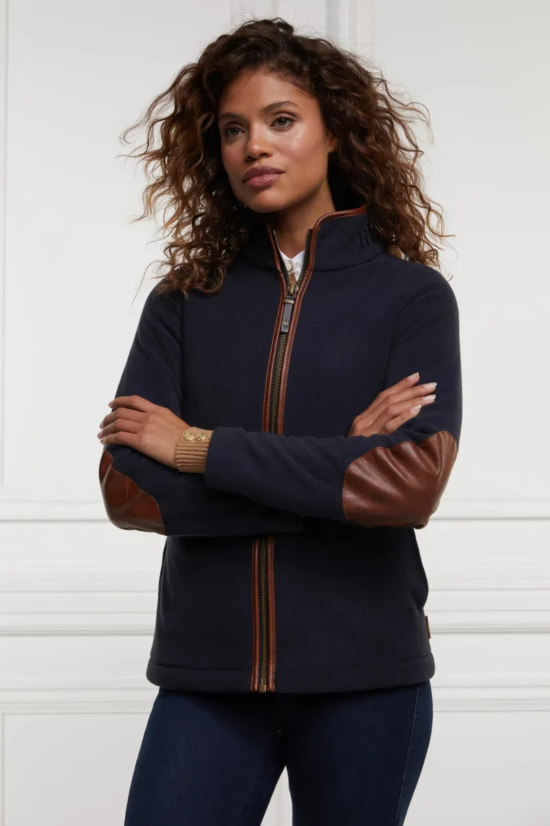 Holland Cooper Country Fleece Jacket Ink Navy-3