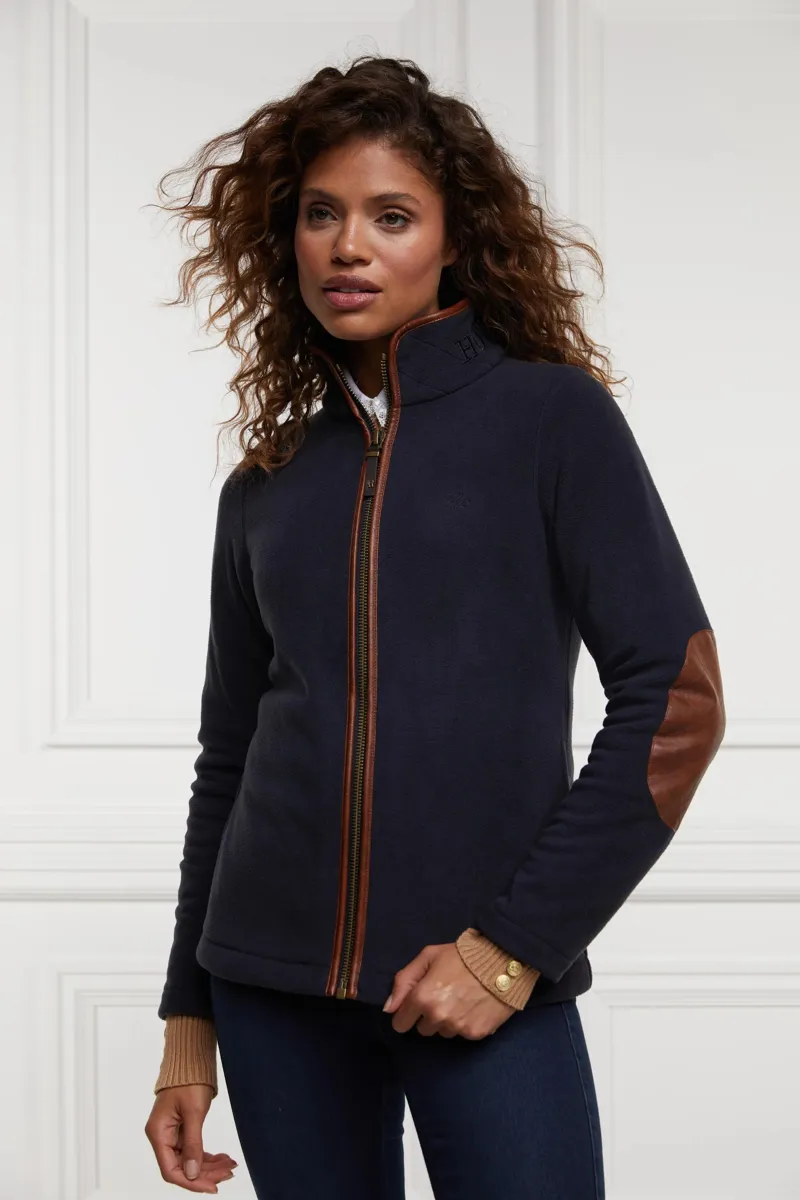 Holland Cooper Country Fleece Jacket Ink Navy-4
