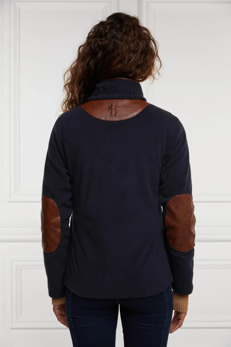 Holland Cooper Country Fleece Jacket Ink Navy-5