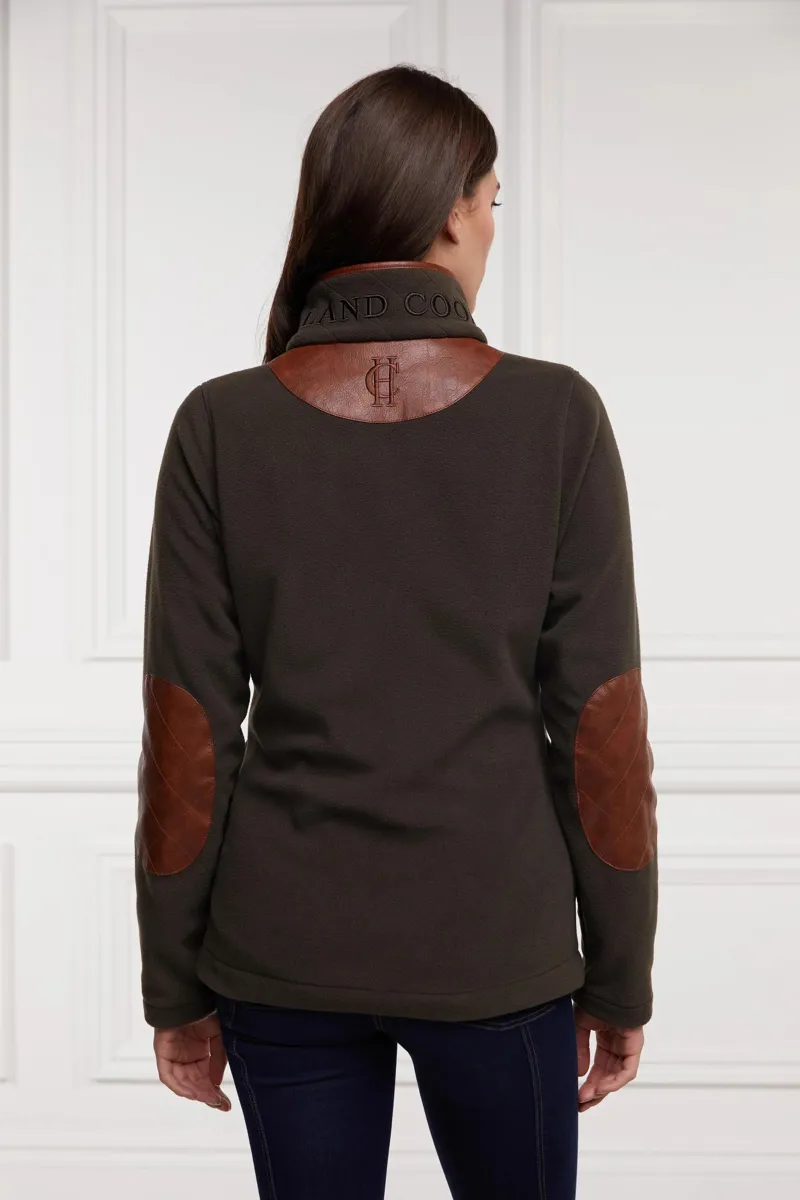 Holland Cooper Country Fleece Jacket Khaki-5