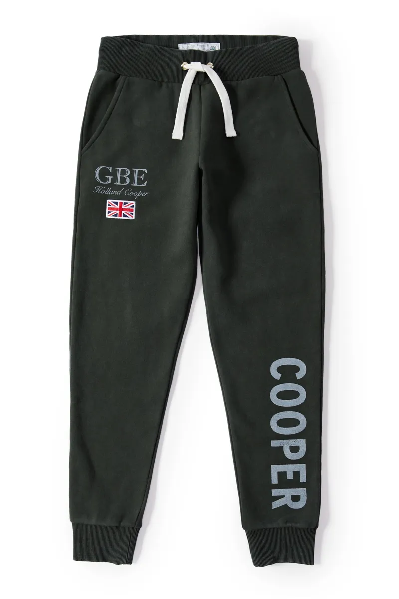 Holland Cooper Sporting Goods Joggers Racing Green-1