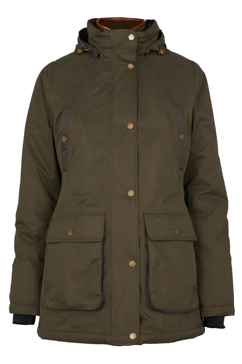 Holland Cooper Stamford Country Coat Khaki-3