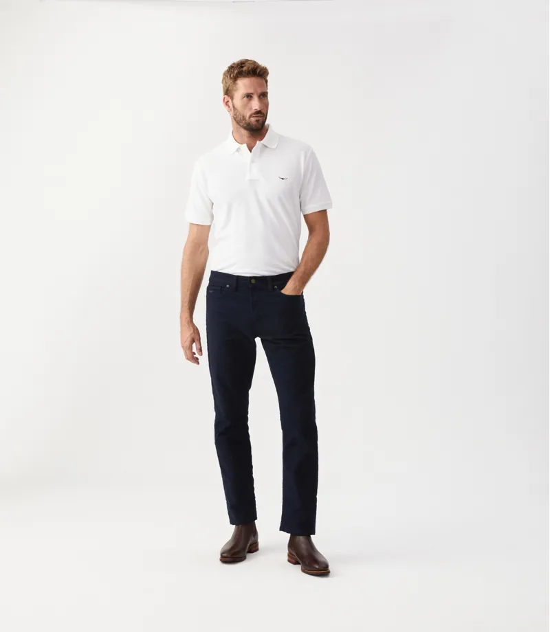 RM Williams Ramco Moleskin Jeans Navy-2