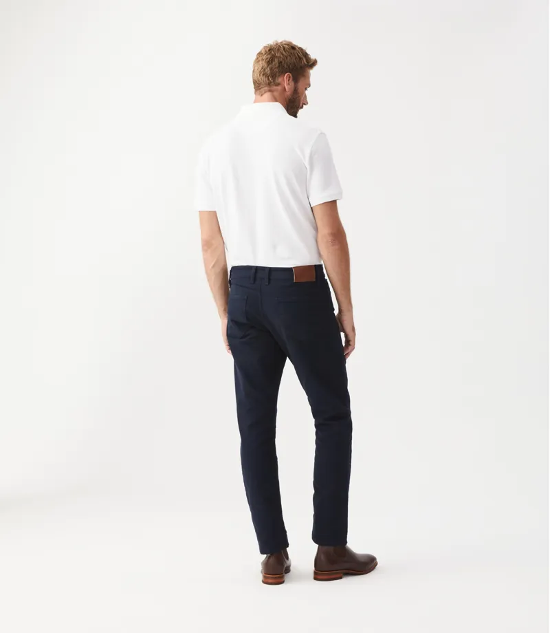 RM Williams Ramco Moleskin Jeans Navy-3
