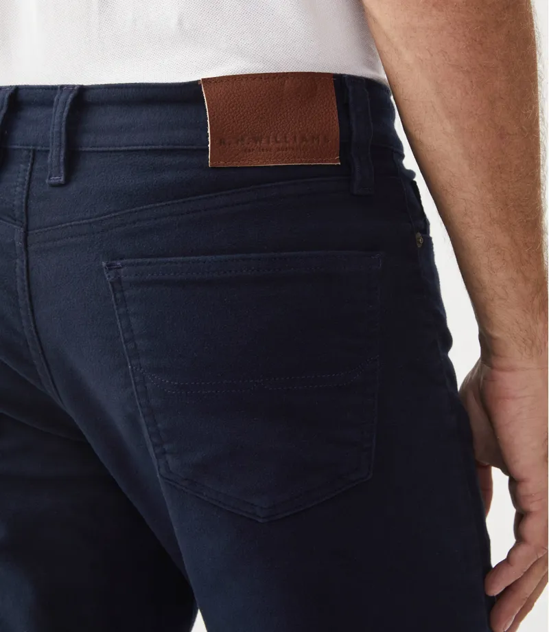 RM Williams Ramco Moleskin Jeans Navy-5