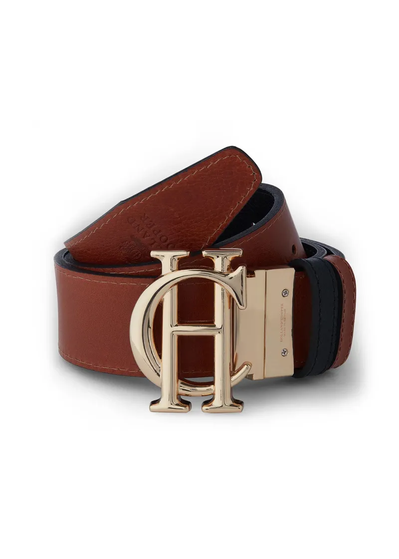 Holland Cooper Classic Belt Reversible Black Tan-2
