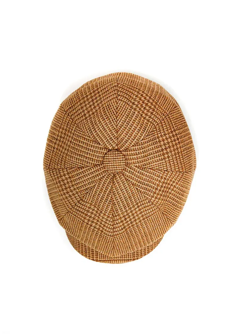 Holland Cooper Baker Boy Cap Tawny-2