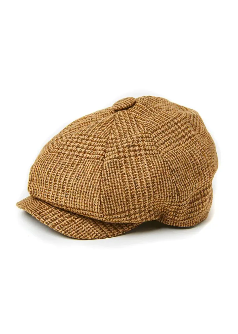 Holland Cooper Baker Boy Cap Tawny-1