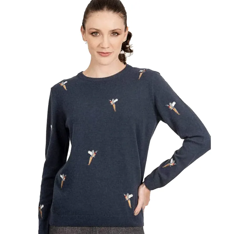 Harrtwell Amanda Pheasant Jumper Navy