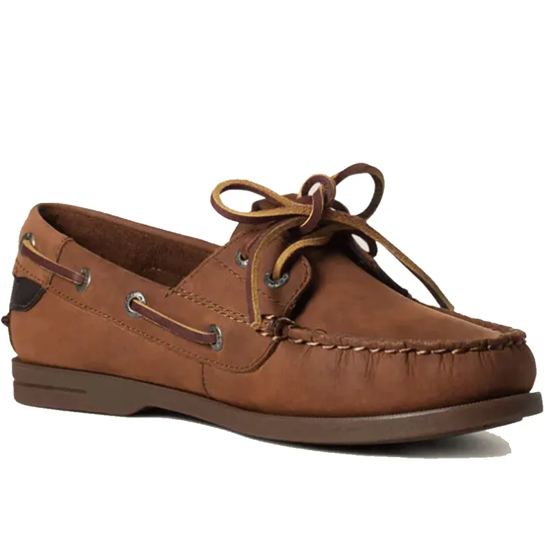 Ariat Antigua Boat Shoe Walnut