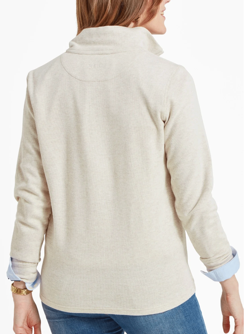 Schoffel Appletree Bay Quarter Zip Jumper Oat-2