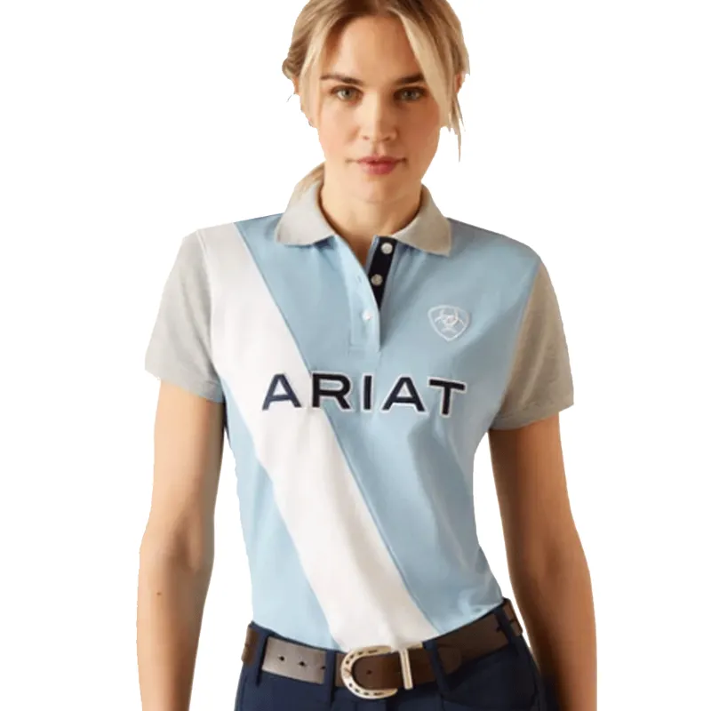 Ariat Taryn Polo Shirt Glacier Lake