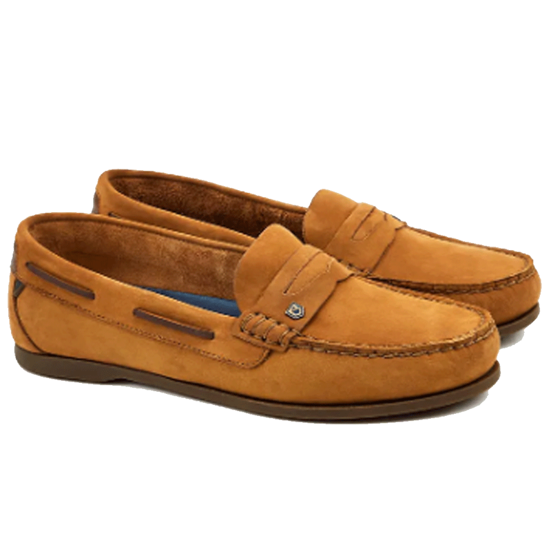 Dubarry Belize Deck Shoes Cognac