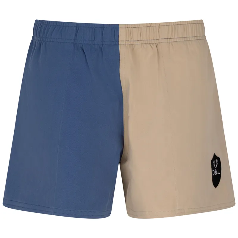 Digby and Litton Blue and Cream Shorts